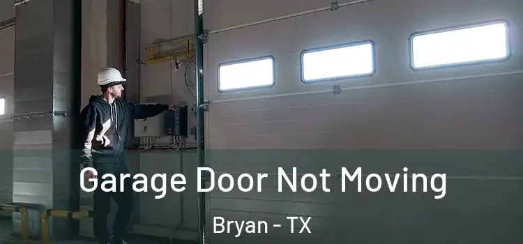  Garage Door Not Moving Bryan - TX