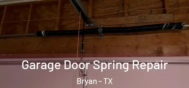  Garage Door Spring Repair Bryan - TX