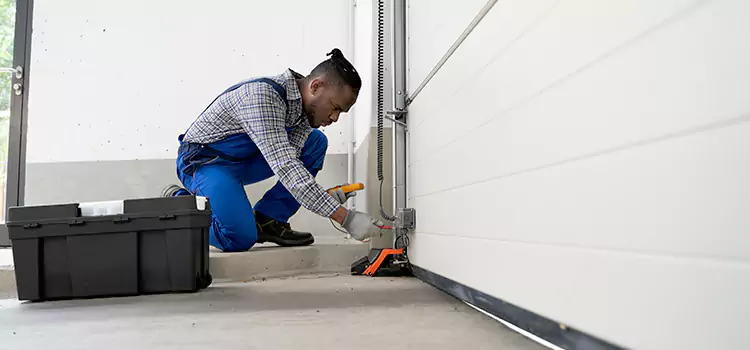 Fix Garage Door Sensor Wires Bryan
